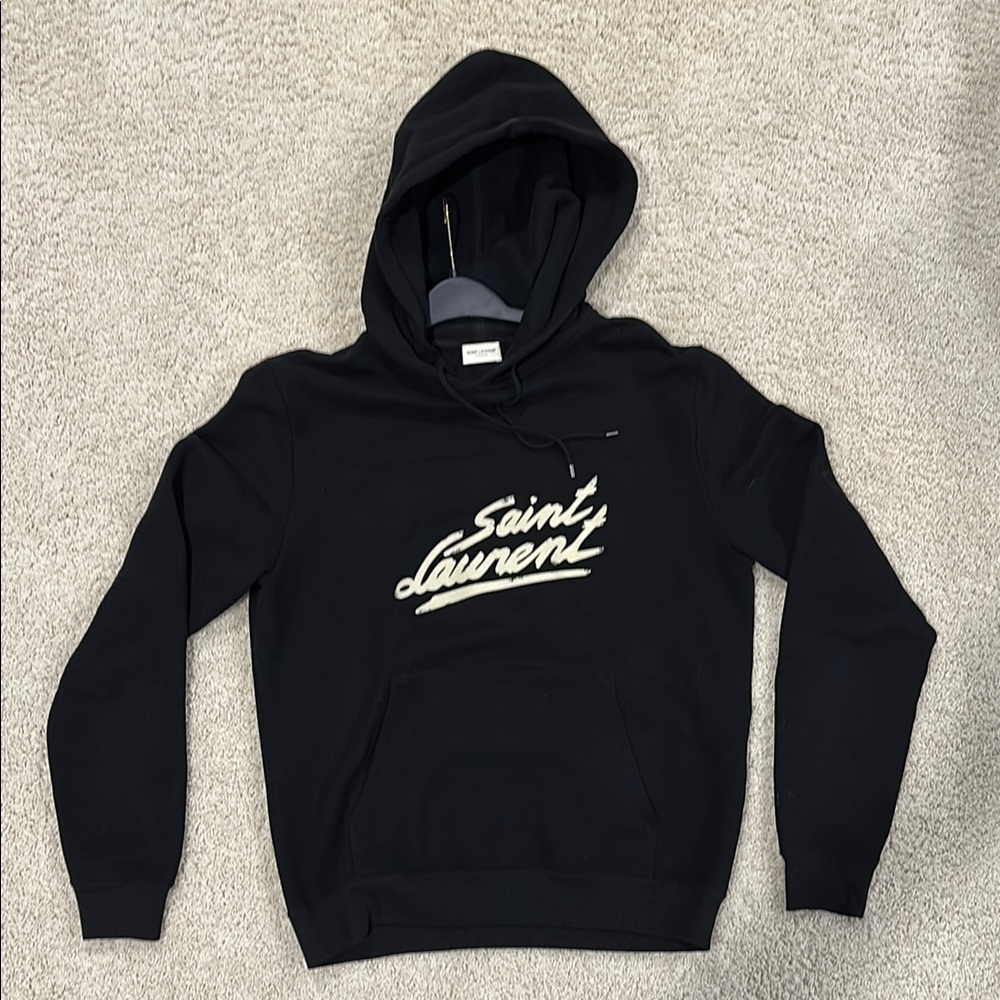 COPY - Saint Laurent Black Hoodie for Men